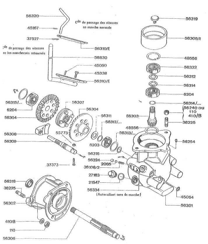 Réducteur Inverseur